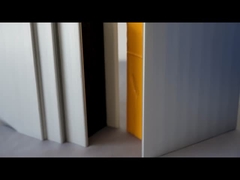 50mm-200mm পলিউরেথেন ফোম স্যান্ডউইচ প্যানেল ক্ল্যাডিং কোল্ড রুম ইনসুলেটেড আউটডোর