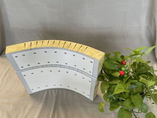 Wall Mounted Corner Pir Roof Panels Sandwich Partition With Thermal Insulation