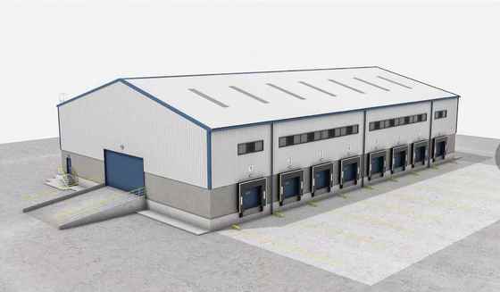China Steel High Quality Metal Structure Warehouse Buildings Steel Warehouse Steel Structure Warehouse