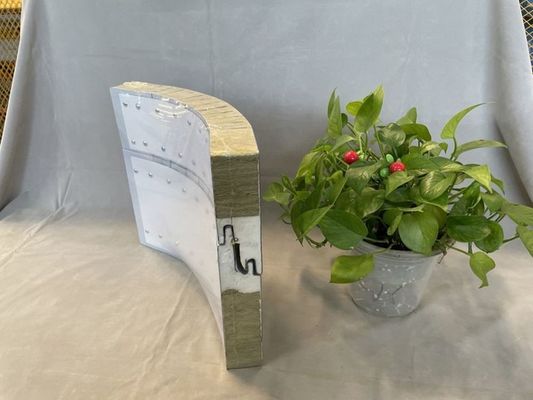 Wall Mounted Corner Pir Roof Panels Sandwich Partition With Thermal Insulation