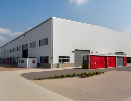 Industrial Prefabricated Steel Structure Logistic Center Warehouse Light Frame Modular Storage Building